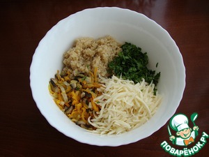 Рождественский пражский карп с киноа Рождественский пражский карп с киноа