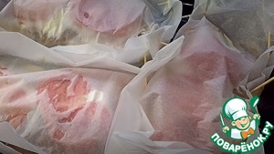 Запечённый пангасиус в пергаменте, в духовке Запечённый пангасиус в пергаменте, в духовке