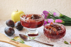 Варенье из яблок и слив в мультиварке Варенье из яблок и слив в мультиварке