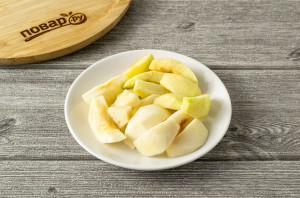 Пшенная каша с яблоком в мультиварке Пшенная каша с яблоком в мультиварке