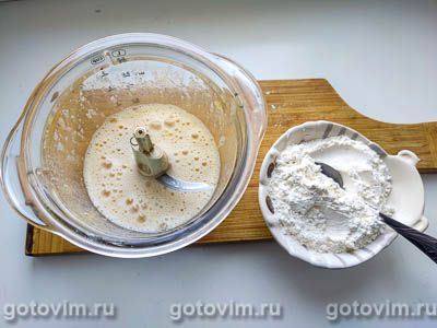 Заливной творожный пирог с бананами Заливной творожный пирог с бананами