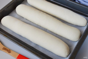 Багет с сыром и чесноком Багет с сыром и чесноком