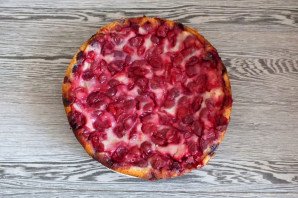 Клафути с вишней в мультиварке