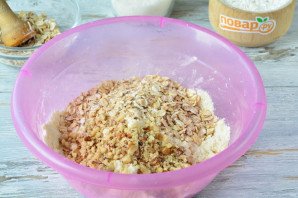 Крамбл с малиной Крамбл с малиной