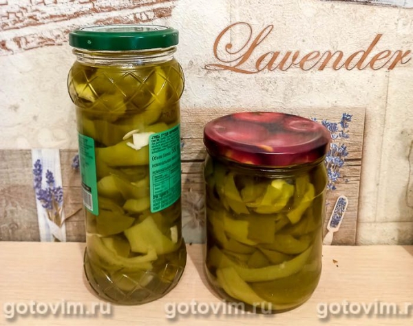 Маринованный перец с чесноком на зиму