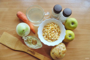 Гороховый суп с яблоками Гороховый суп с яблоками