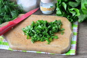 Огурцы с щавелем на зиму Огурцы с щавелем на зиму