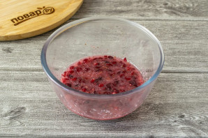 Шаньги с брусникой