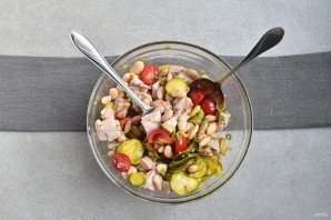 Салат без майонеза с курицей Салат без майонеза с курицей