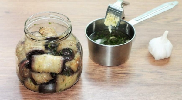 Маринованные баклажаны в укропной заливке, пошаговый рецепт с фото Маринованные баклажаны в укропной заливке, пошаговый рецепт с фото