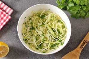 Кето-кабачки маринованные