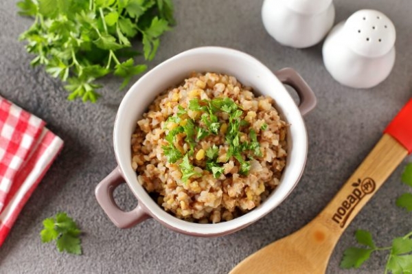 Гречневая каша с горохом Гречневая каша с горохом