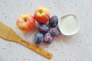 Варенье из яблок и слив в мультиварке Варенье из яблок и слив в мультиварке