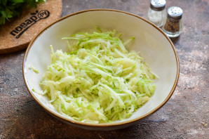 Оладьи из кабачков с беконом Оладьи из кабачков с беконом