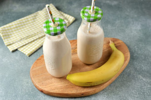 Смузи с овсянкой и ряженкой