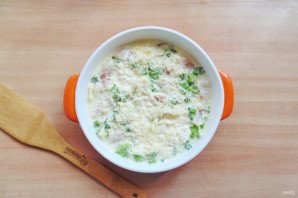 Судак с брокколи в духовке