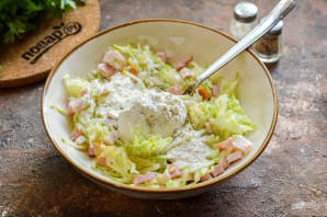 Оладьи из кабачков с беконом Оладьи из кабачков с беконом