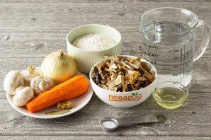 Грибной суп с "ушками" Грибной суп с "ушками"