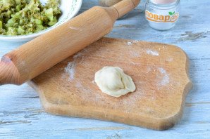 Пельмени с брокколи