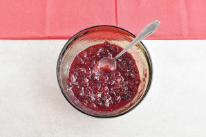 Клюквенный соус к мясу