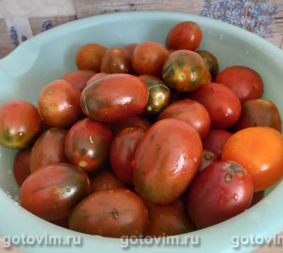 Помидоры с болгарским перцем и чесноком на зиму