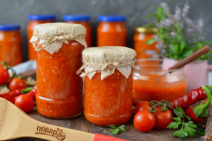 Аджика с острым перцем