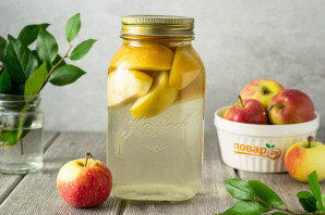 Компот из яблок на зиму Компот из яблок на зиму