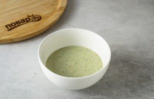 Салат с рукколой и тофу