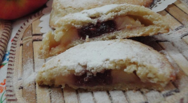 Песочные пирожные с яблоками, пошаговый рецепт с фото Песочные пирожные с яблоками, пошаговый рецепт с фото