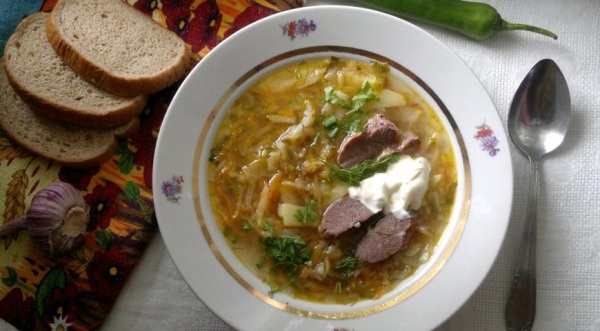 Щи с говядиной, пошаговый рецепт с фото