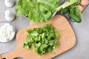 Салат со сметаной Салат со сметаной