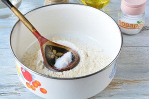 Пельмени с брокколи