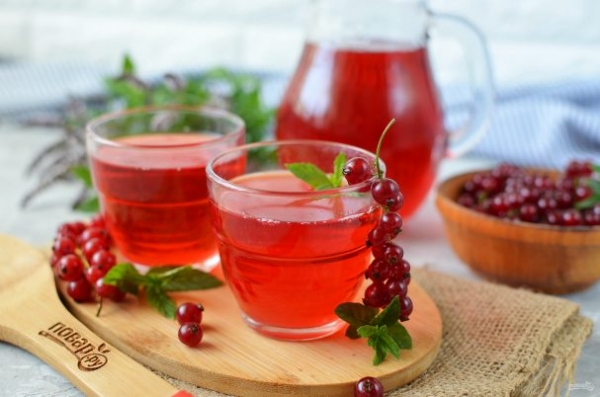 Компот из красной смородины Компот из красной смородины