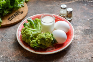 Омлет с брокколи на пару Омлет с брокколи на пару