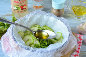 Быстрая засолка кабачков в пакете