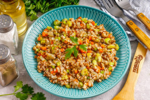 Гречка с сельдереем Гречка с сельдереем