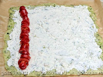 Кабачковый рулет в духовке Кабачковый рулет в духовке