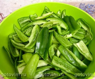 Маринованный перец с чесноком на зиму