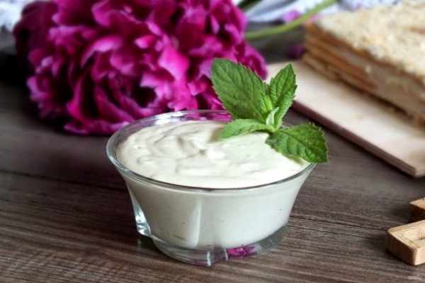 Крем с халвой для торта Крем с халвой для торта