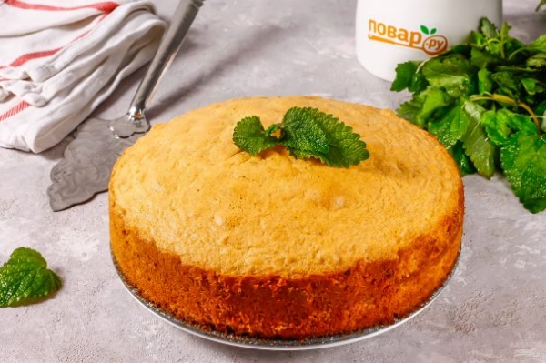 Бисквит из самоподнимающейся муки Бисквит из самоподнимающейся муки