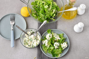 Салат из творога