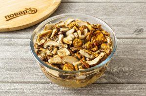 Грибной суп с "ушками" Грибной суп с "ушками"