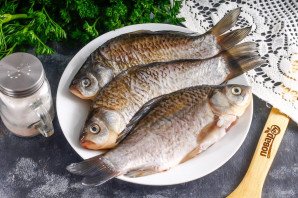 Карась запеченный в соли Карась запеченный в соли