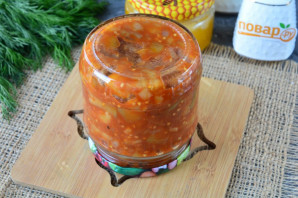 Баклажаны в кисло-сладком соусе на зиму Баклажаны в кисло-сладком соусе на зиму