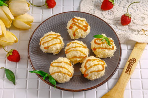 Конфеты из творога и вафель