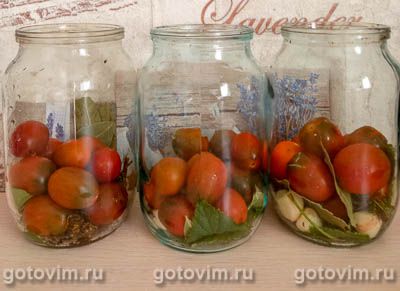 Помидоры с болгарским перцем и чесноком на зиму