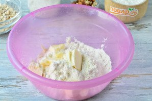 Крамбл с малиной Крамбл с малиной