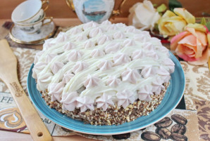 Шоколадный торт с кремом "Пломбир" Шоколадный торт с кремом "Пломбир"