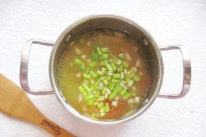 Куриный суп с сельдереем и рисом Куриный суп с сельдереем и рисом