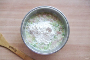 Куриные оладьи с брокколи